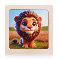 Д Пазл 6 эл Львенок д1762