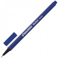 Ручка капиляр BRAUBERG Aero синяя трехгран корпус0,4мм