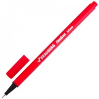 Ручка капиляр BRAUBERG Aero красная трехгран корпус0,4мм