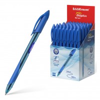 Ручка шар,Erik Krause синяя Dolphin Stick&Grip Classic EK 1.2