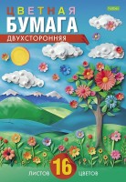 Бум цв 16л/16цв А4 ХБ На солнечной полянке ЭКО двухсторонняя