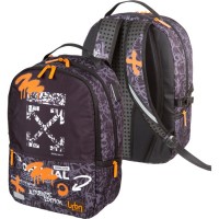 Рюкзак deVente Label.The X Graffiti подростковый 39*30*17 эрг спинка