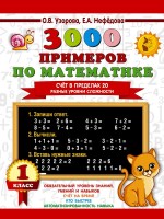3000 примеров по мат.1кл Счет в пределах 20