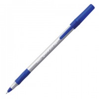 Ручка шар,Bic Round Stic Exact, синяя, 0,7мм, грип