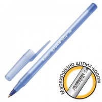 Ручка шар,Bic Round Stic  синяя, 1мм, грип